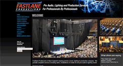 Desktop Screenshot of fastlaneproductions.net